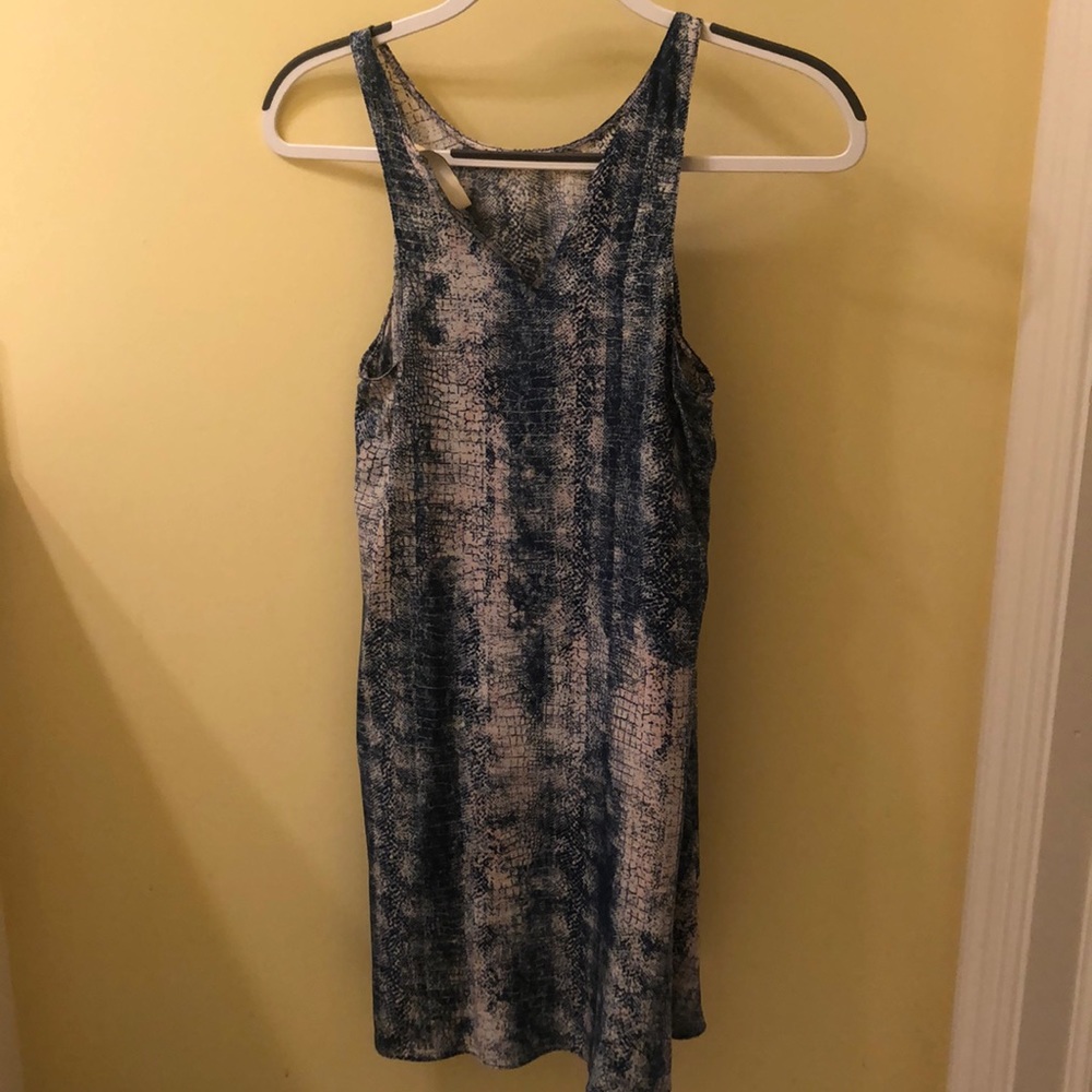 Rory Becca silky cocktail dress.